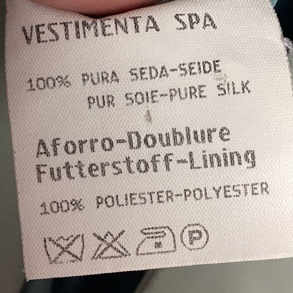 Vintage Giorgio Armani Green Silk Blazer 8 - Picture 9 of 15